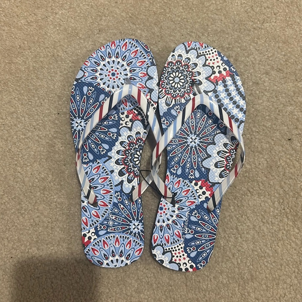 vera bradley flip flops